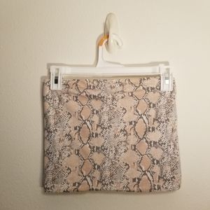 3/$12 American Eagle Pink Snakeskin Print Tube Top